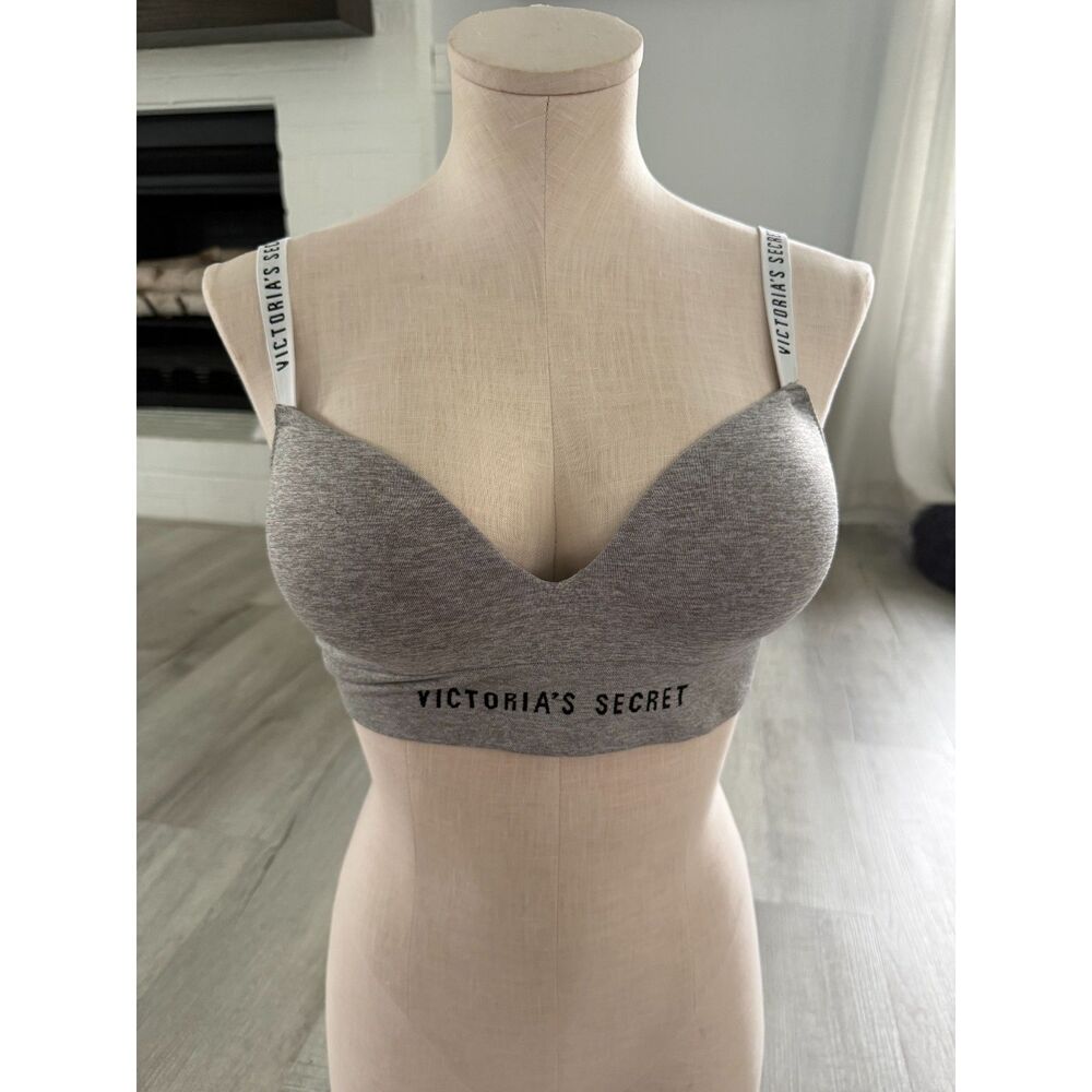 Victoria's secret small push up bra t shirt cotton